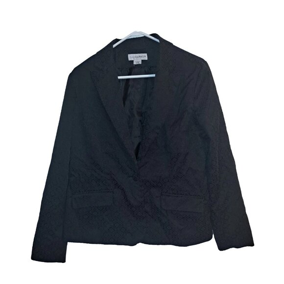 Sag Harbor Women’s  Size 12 Black Suit Jacket  Blazer - Picture 1 of 4